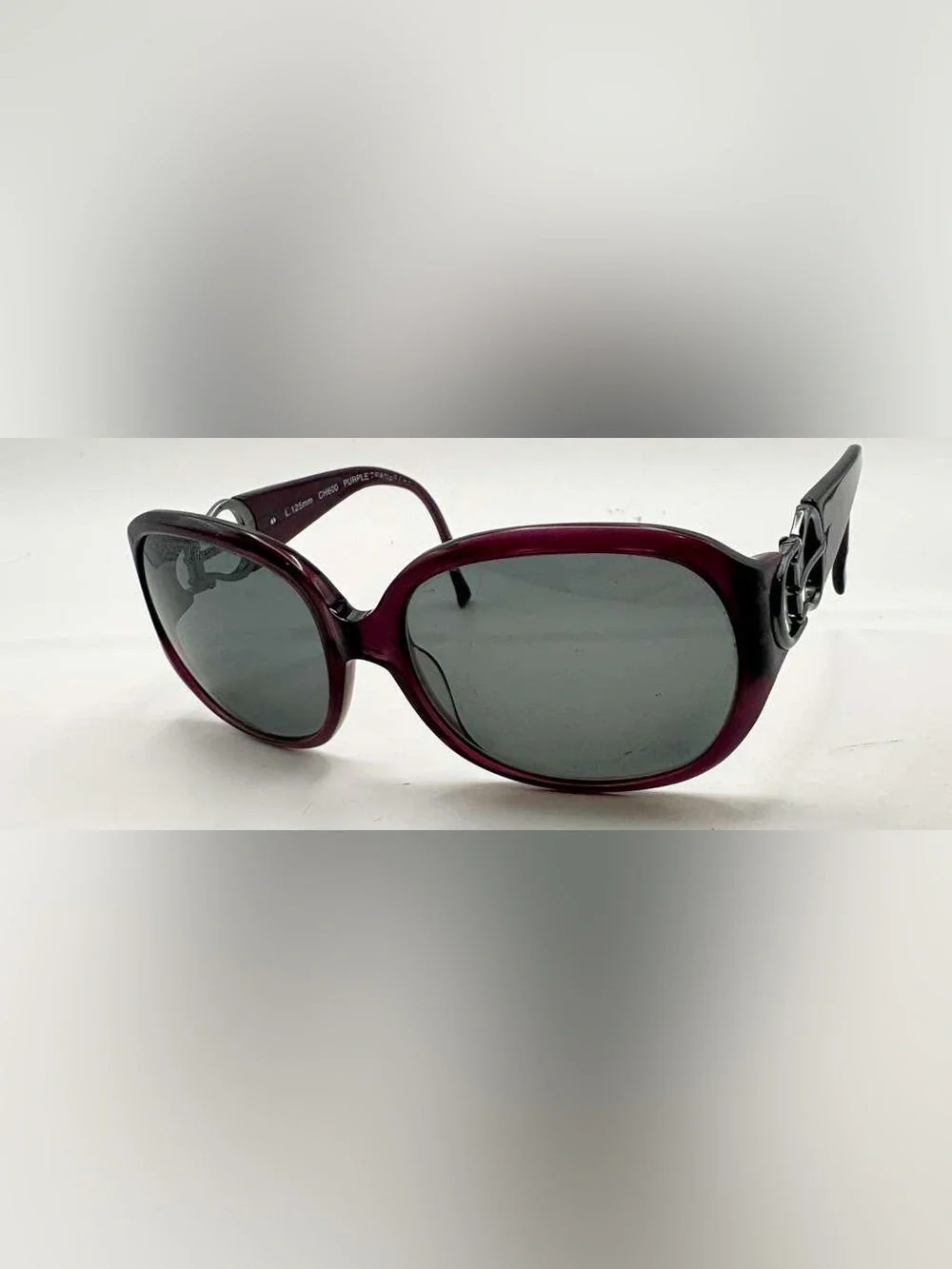 Cole Haan CH600 Purple Oval Sunglasses Frames Only